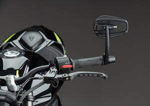 Specchio In Alluminio (Bar-End Fix) Lato Destro Lightech